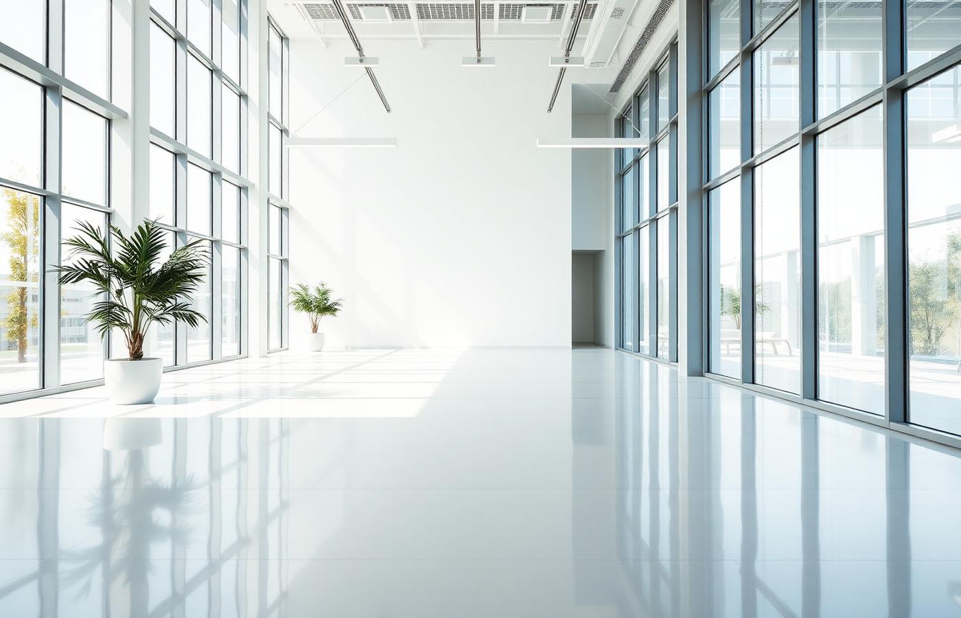 Bureau lumineux et impeccable